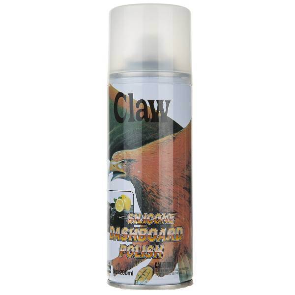 اسپری سیلیکون داشبورد خودرو کلو مدل CW2003A حجم 200 میلی لیتر، Claw CW2003A Silicone Dashboard Spray 200ml