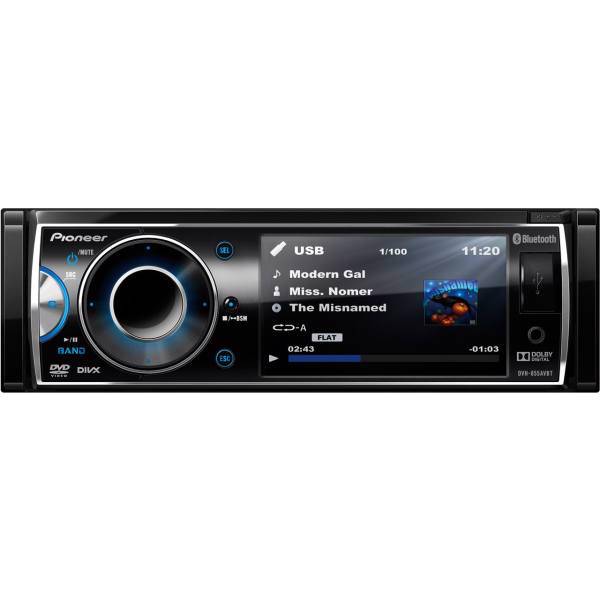 پخش کننده خودرو پایونیر مدل DVH-855AVBT، Pioneer DVH-855AVBT Car Audio