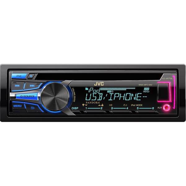 پخش کننده خودرو جی وی سی مدل KD-R756، JVC KD-R756 Car Audio