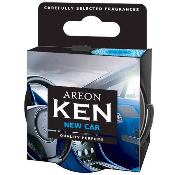خوشبو کننده خودرو آرئون مدل Ken با رایحه New Car، Areon Ken New Car Air Freshener