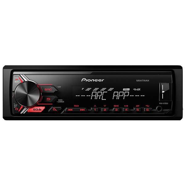 پخش کننده خودرو پایونیر مدل MVH-X195UI، Pioneer MVH-X195UI Car Audio