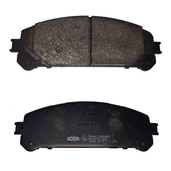 لنت ترمز جلو آیسر مدل 181982، Icer 181982 Front Brake Pad