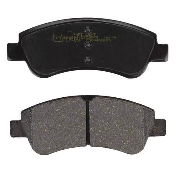 لنت ترمز جلو پارس لنت مدل 23599 مناسب برای پژو 207، Pars Lent 23599 Front Brake Pad For Peugeot 207