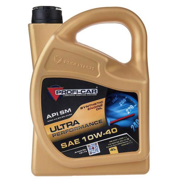 روغن موتور خودرو پروفی کار مدل ULTRA PERFORMANCE 10W-40 حجم 4 لیتر، Profi-Car ULTRA PERFORMANCE Car Engine Oil 4L