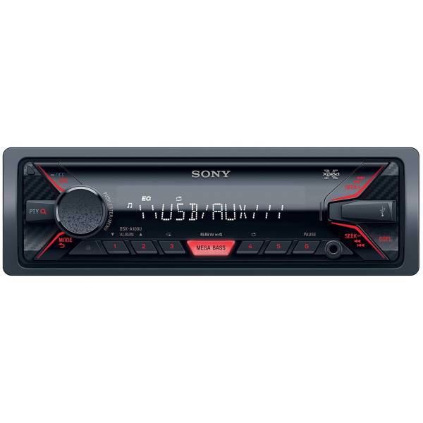 پخش کننده خودرو سونی مدل DSX-A100U، Sony DSX-A100U Car Audio