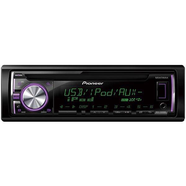 پخش کننده خودرو پایونیر DEH-X3650UI، Pioneer DEH-X3650UI Car Audio