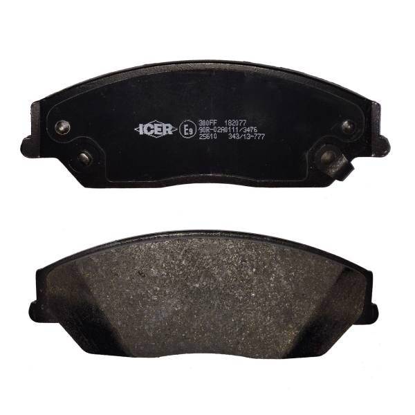 لنت ترمز جلو آیسر مدل 182077، Icer 182077 Front Brake Pad