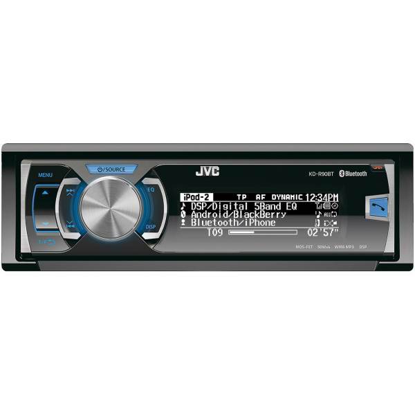 پخش کننده خودرو جی وی سی مدل KD-R90BT، JVC KD-R90BT Car Audio