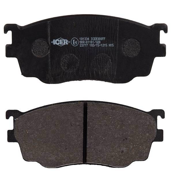 لنت ترمز جلو آیسر مدل 181334 مناسب برای بسترن B50، Icer 181334 Front Brake Pad For Besturn B50