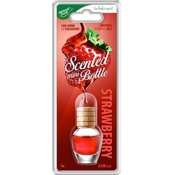 خوشبو کننده ماشین نچرال فرش مدل Bottle Strawberry، Natural Fresh Bottle Strawberry Car Air Freshener