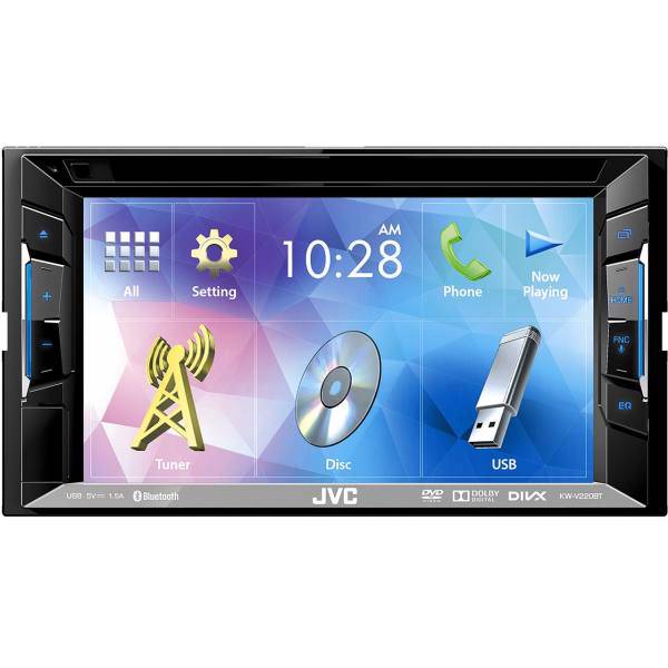 پخش کننده خودرو جی وی سی مدل KW-220BT، JVC KW-220BT Car Audio