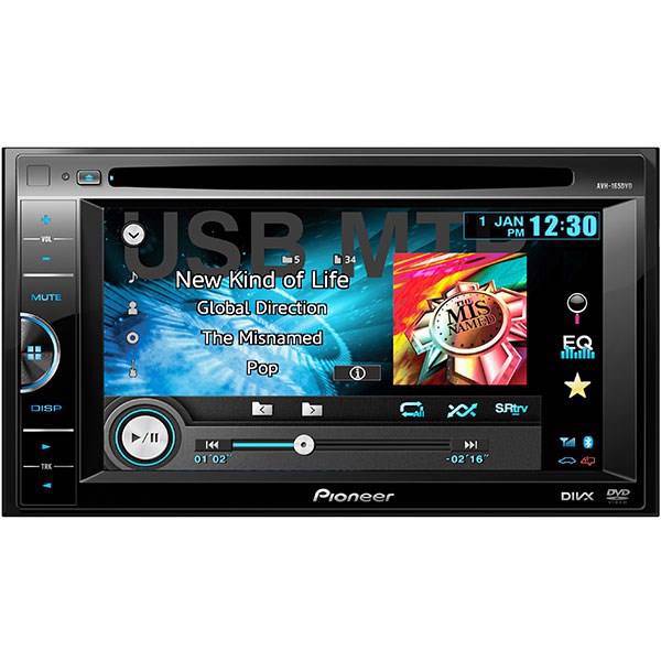 پخش کننده خودرو پایونیر AVH-165DVD، Pioneer AVH-165DVD Car Audio