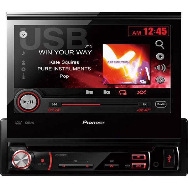 پخش کننده خودرو پایونیر AVH-3550DVD، Pioneer AVH-3550DVD Car Audio