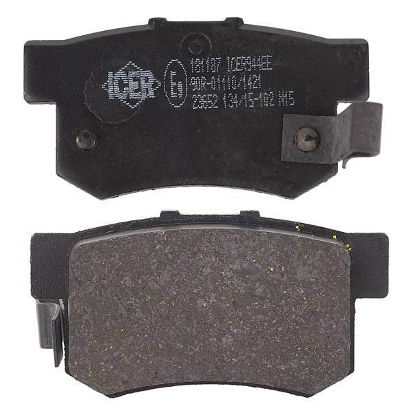 لنت ترمز عقب آیسر مدل 181187 مناسب برای هوندا سیویک، Icer 181187 Back Brake Pad For Honda Civic