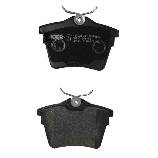 لنت ترمز عقب آیسر مدل 181658703، Icer 181658703 Rear Brake Pad