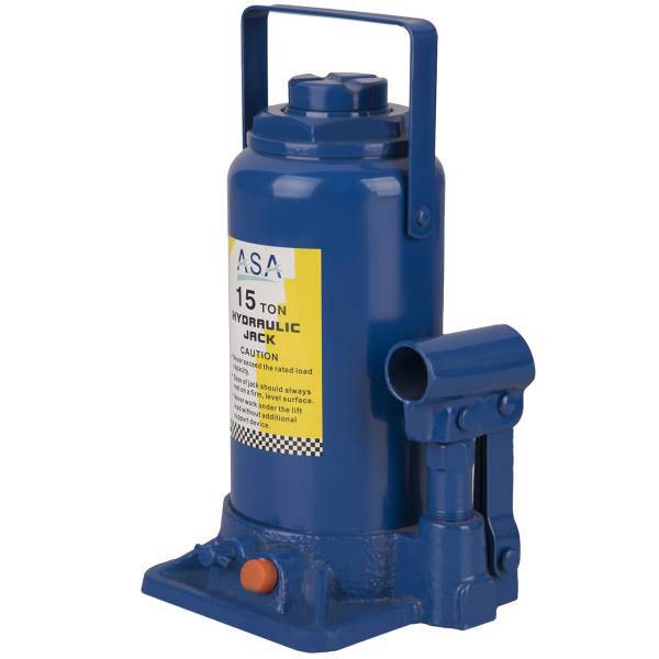 جک هیدرولیک خودرو آسا مدل 15Ton، ASA 15Ton Hydraulic Bottle Jack