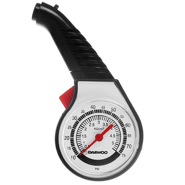 فشارسنج لاستیک خودرو دوو مدل BWM5، Daewoo BWM5 Tire Pressure Gauge