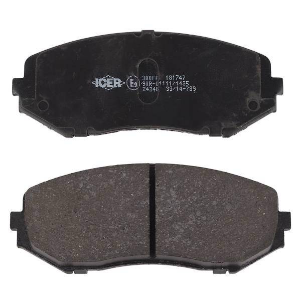 لنت ترمز جلو آیسر مدل 181747 مناسب برای سوزوکی ویتارا، Icer 181747 Front Brake Pad For Suzuki Vitara