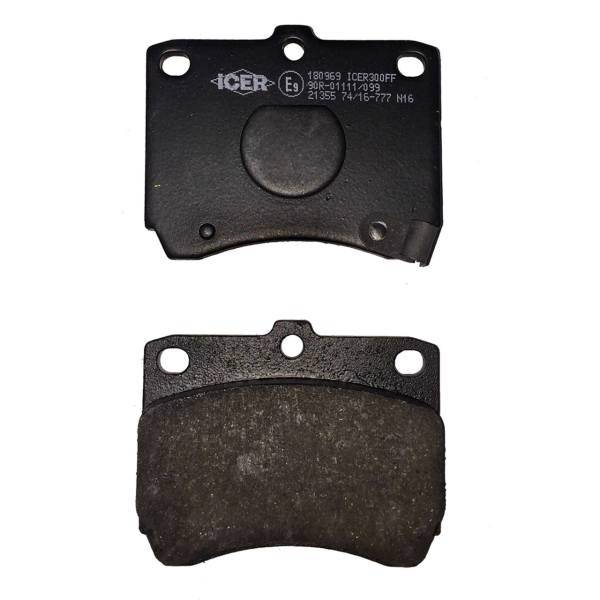 لنت ترمز جلو آیسر مدل 180969، Icer 180969 Front Brake Pad