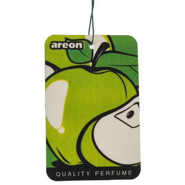 خوشبو کننده خودرو آرئون مدل Fruits Green Apple، Areon Fruits Green Apple Car Air Freshener