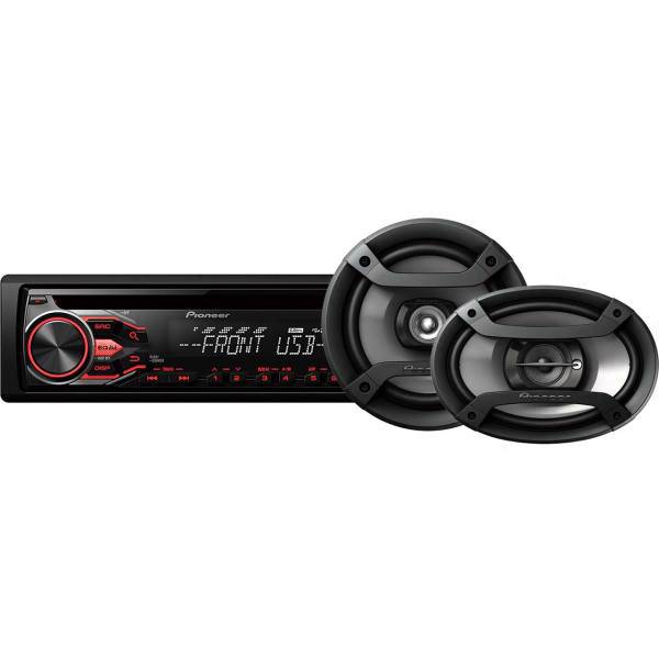 پخش کننده خودرو پایونیر مدل DXT-X1869UB به همراه باند، Pioneer DXT-X1869UB Car Audio With Speakers