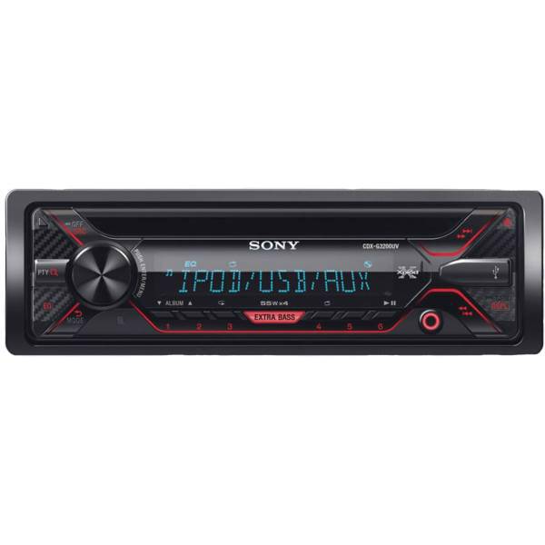 پخش کننده خودرو سونی مدل CDX-G3200UV، Sony CDX-G3200UV Car Audio