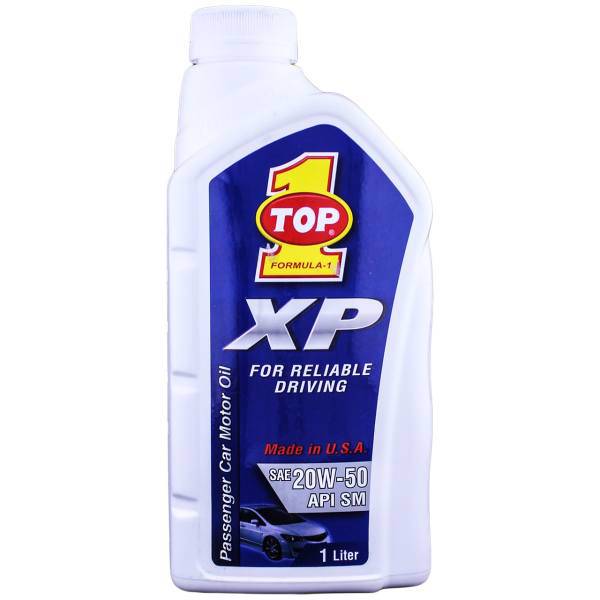 روغن موتور خودرو تاپ وان مدل XP SM 20W-50 حجم 1 لیتر، Top 1 XP SM 20W-50 Car Engine Oil 1L