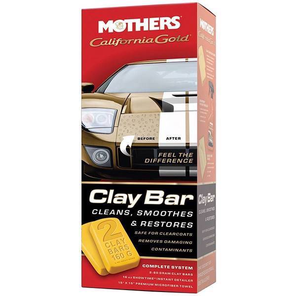 کیت کامل خودرو مادرز مدل 7240، Mothers 7240 Car California Gold Clay Bar Kit