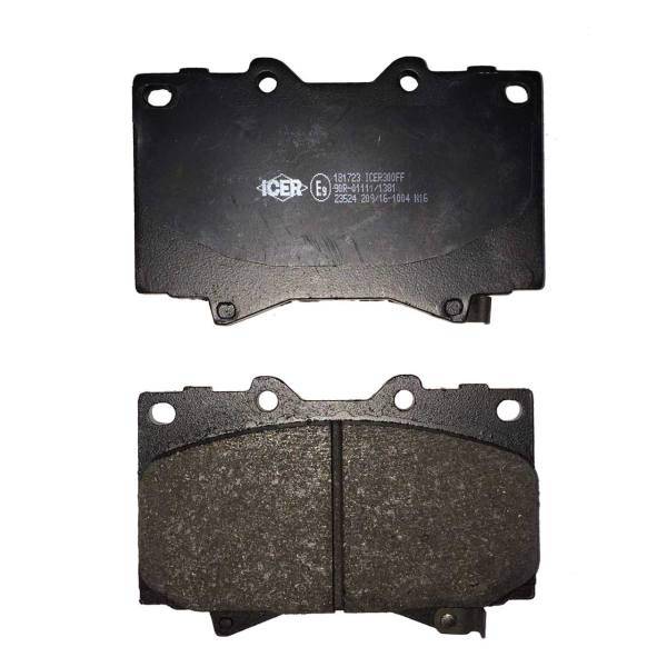 لنت ترمز جلو آیسر مدل 181723، Icer 181723 Front Brake Pad