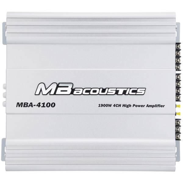 آمپلی فایر خودرو ام بی آکوستیکس مدل MBA-4100، MB Acoustics MBA-4100 Car Amplifier