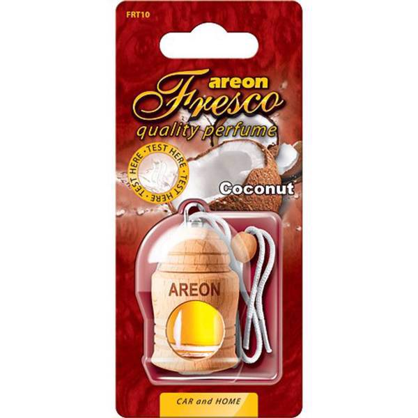 خوشبو کننده ماشین آرئون مدل فرسکو با رایحه نارگیل، Areon Fresco Coconut Car Air Freshener