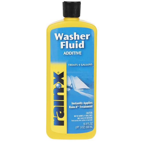 محلول شیشه شوی خودرو رین ایکس مدل RX11806D حجم 500 میلی لیتر، RainX RX11806D Washer Fluid 500 ml