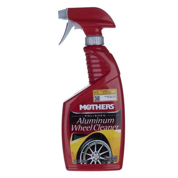 اسپری رینگ آلومینیوم مادرز مدل 6024 حجم 710 میلی لیتر، Mothers 6024 Car Polished Aluminum Wheel Cleaner 710mL