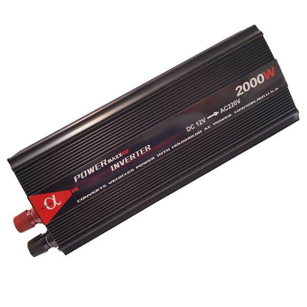 مبدل برق خودرو آلفا مدل 12V-TO-220V-2000W