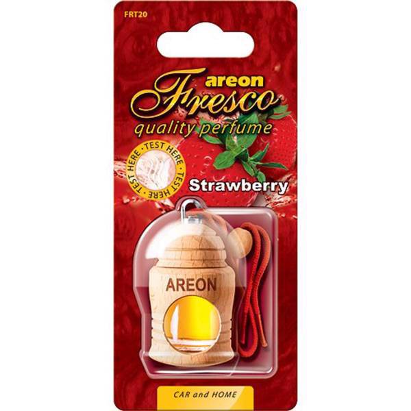 خوشبو کننده ماشین آرئون مدل فرسکو با رایحه توت فرنگی، Areon Fresco Strawberry Car Air Freshener