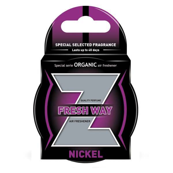 خوشبو کننده خودرو فرش وی مدل Z Nickel، Fresh Way Z Nickel Car Air Freshener