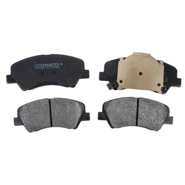 لنت ترمز جلو سرمنتکس مدل TYF-1593 مناسب برای هیوندای اکسنت، Cermantex TYF-1593 Front Brake Pad For Hyundai Accent