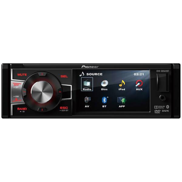 پخش کننده خودرو پایونیر مدل DVH-885AVBT، Pioneer DVH-885AVBT Car Audio