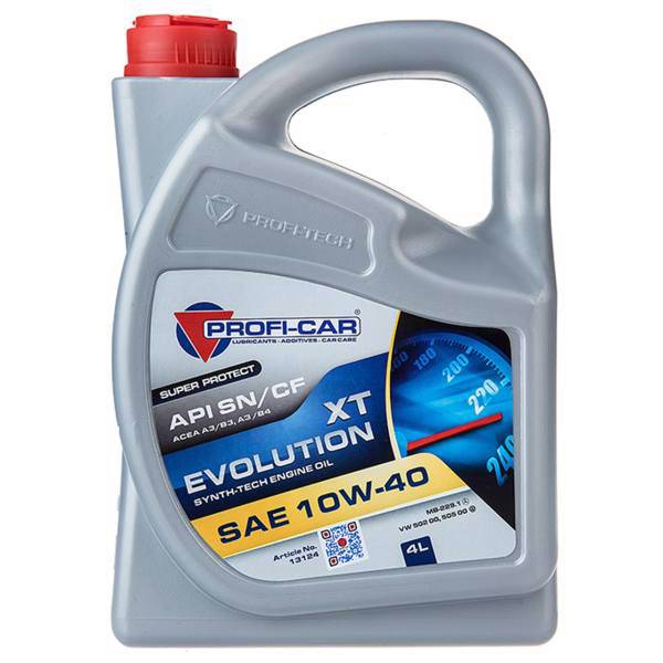 روغن موتور خودرو پروفی کار مدل EVOLUTION XT 10W-40 حجم 4 لیتر، Profi-Car EVOLUTION XT 10W-40 Car Engine Oil 4L