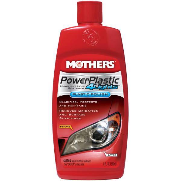 پولیش چراغ خودرو مادرز مدل 8808 حجم 236 میلی لیتر، Mothers 8808 Car Power Plastic 4Lights 236mL