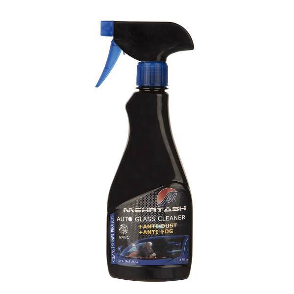 اسپری شیشه شوی خودرو مهرتاش حجم 450 میلی‌ لیتر، Mehrtash Auto Glass Cleaner Spray 450ml