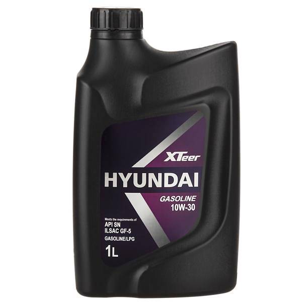 روغن موتور خودرو هیوندای اکستیر مدل 10W-30 ظرفیت 1 لیتر، Hyundai XTeer 10W-30 Engine Oil 1L