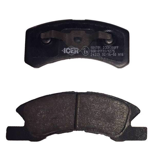 لنت ترمز جلو آیسر مدل 181701، Icer 181701 Front Brake Pad