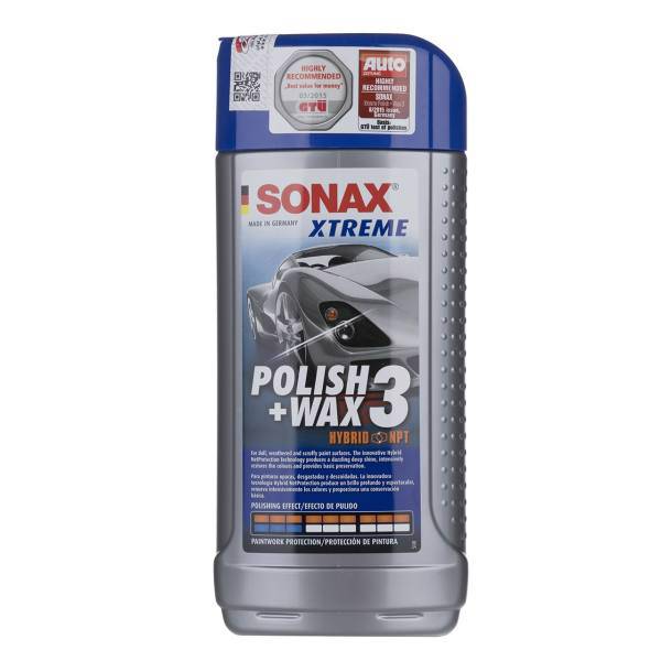 پولیش و واکس خودرو سوناکس سری Xtreme هایبرید نت 3 مدل 202200، Sonax 202200 Xtreme 3 Hybrid NPT Car Polish and Wax