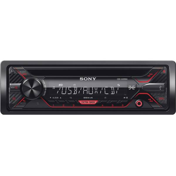 پخش کننده خودرو سونی مدل CDX-G1200U، SONY CDX-G1200U Car Audio