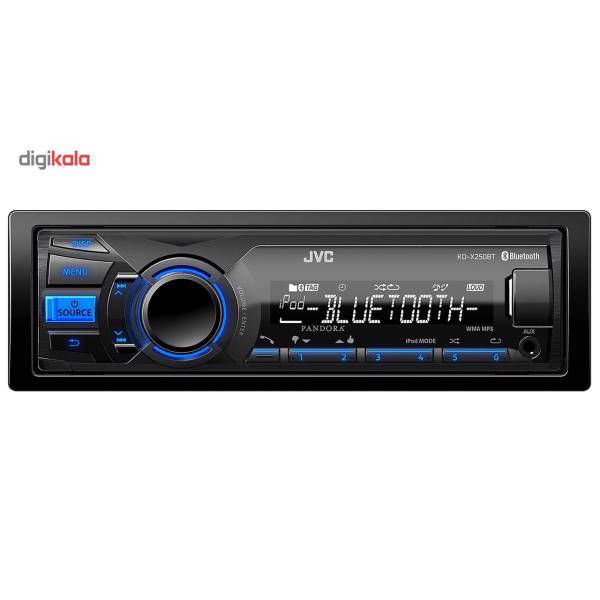 پخش کننده خودرو جی وی سی مدل KD-X250BT، JVC KD-X250BT Car Audio