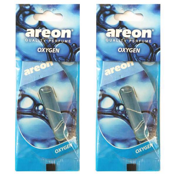 پک دو عددی خوشبو کننده آرئون مدل 5ml مایع با رایحه اکسیژن، Areon Liquid 5ml Oxygen Air Freshener Pack Of Two