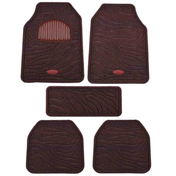 کفپوش موکتی یونیورسال خودرو بابل مدل زبرا، Babol Zebra Universal Car Vehicle Mat