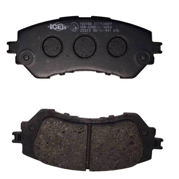 لنت ترمز جلو آیسر مدل 182180، Icer 182180 Front Brake Pad