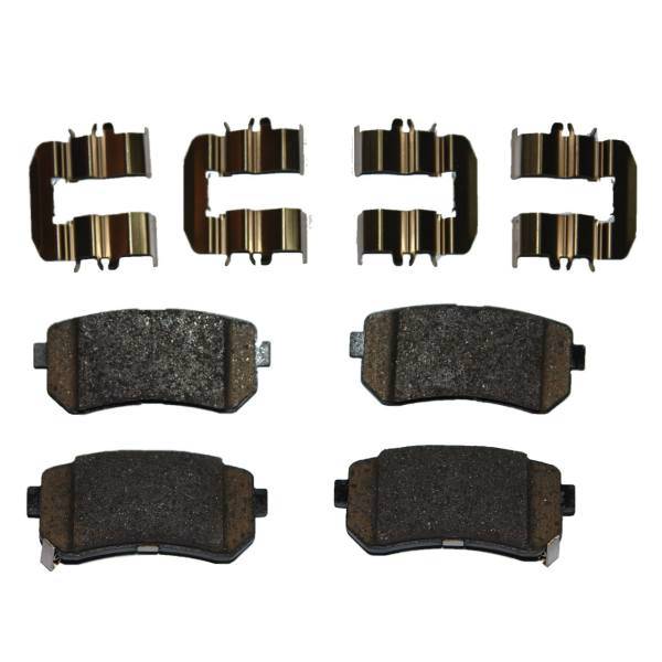 لنت ترمز عقب هیوندای جنیون پارتس مدل 583021JA30، Hyundai Genuine Parts 583021JA30 Rear Brake Pad